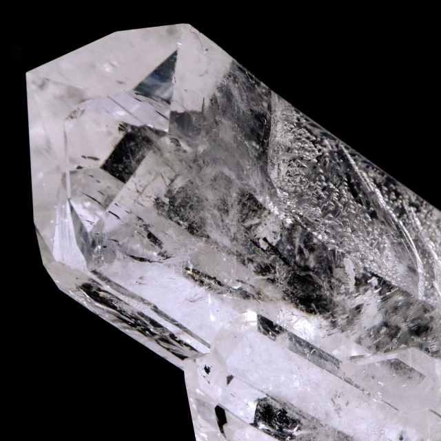 天然 水晶 クラスター 173g ブラジル ゼッカ産 透明感が美しい