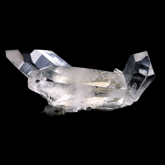 天然 水晶 クラスター 61g ブラジル ゼッカ産 透明感が美しい