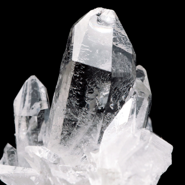 天然 水晶 クラスター ブラジル ゼッカ産 透明感が美しい ゼッカクォーツ 原石 天然石 1点物 パワーストーン ミニサイズ