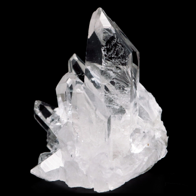 天然 水晶 クラスター ブラジル ゼッカ産 透明感が美しい ゼッカクォーツ 原石 天然石 1点物 パワーストーン ミニサイズ