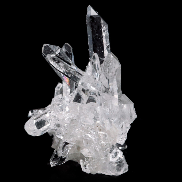 天然 水晶 クラスター ブラジル ゼッカ産 透明感が美しい ゼッカクォーツ 原石 天然石 1点物 パワーストーン ミニサイズ