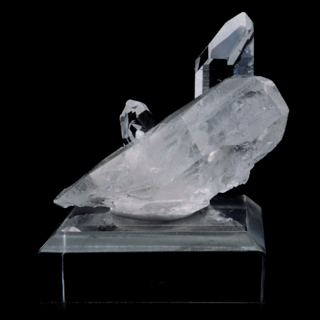 天然 水晶 クラスター ブラジル ゼッカ産 透明感が美しい ゼッカクォーツ 原石 天然石 1点物 パワーストーン ミニサイズ