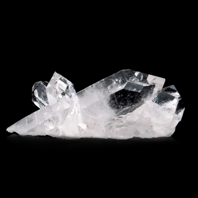 天然 水晶 クラスター ブラジル ゼッカ産 透明感が美しい ゼッカクォーツ 原石 天然石 1点物 パワーストーン ミニサイズ