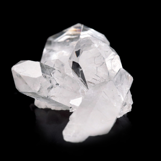 天然 水晶 クラスター ブラジル ゼッカ産 透明感が美しい ゼッカクォーツ 原石 天然石 1点物 パワーストーン ミニサイズ