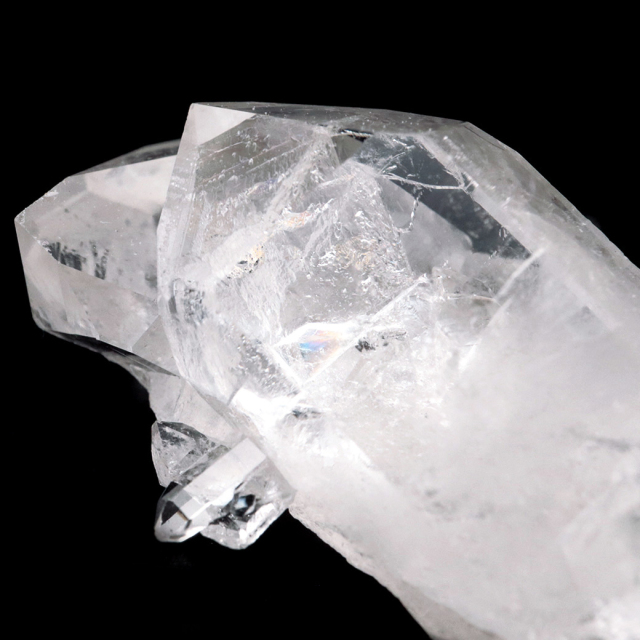 天然 水晶 クラスター ブラジル ゼッカ産 透明感が美しい ゼッカクォーツ 原石 天然石 1点物 パワーストーン ミニサイズ