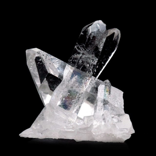 天然 水晶 クラスター 7g ブラジル ゼッカ産 透明感が美しい ゼッカ