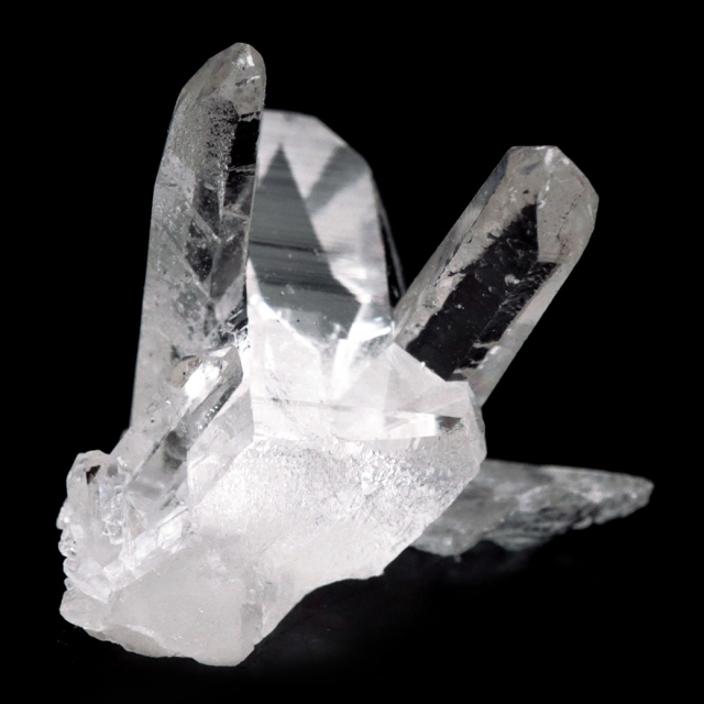 天然 水晶 クラスター ブラジル ゼッカ産 透明感が美しい ゼッカクォーツ 原石 天然石 1点物 パワーストーン ミニサイズ