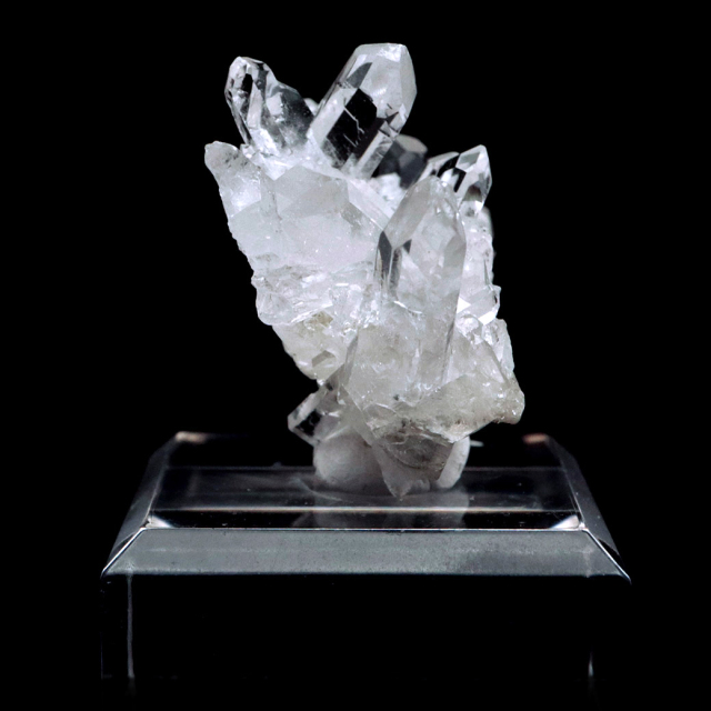 天然 水晶 クラスター ブラジル ゼッカ産 透明感が美しい ゼッカクォーツ 原石 天然石 1点物 パワーストーン ミニサイズ