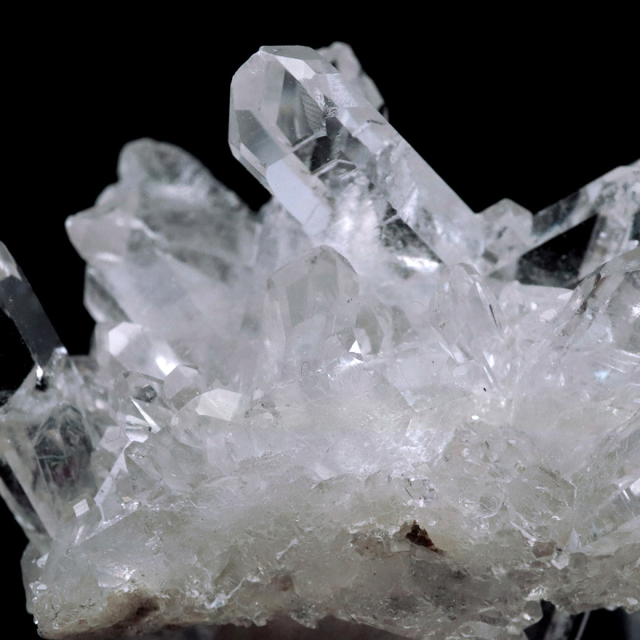 天然 水晶 クラスター ブラジル ゼッカ産 透明感が美しい ゼッカクォーツ 原石 天然石 1点物 パワーストーン ミニサイズ