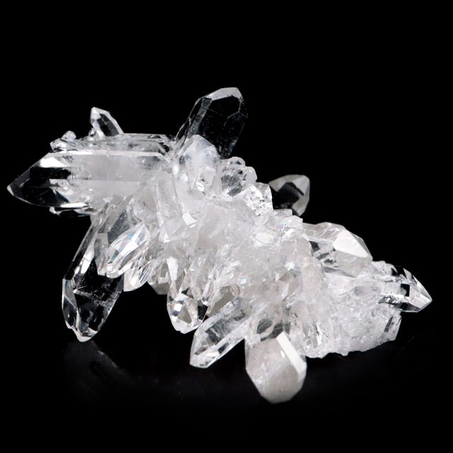 天然 水晶 クラスター ブラジル ゼッカ産 透明感が美しい ゼッカクォーツ 原石 天然石 1点物 パワーストーン ミニサイズ