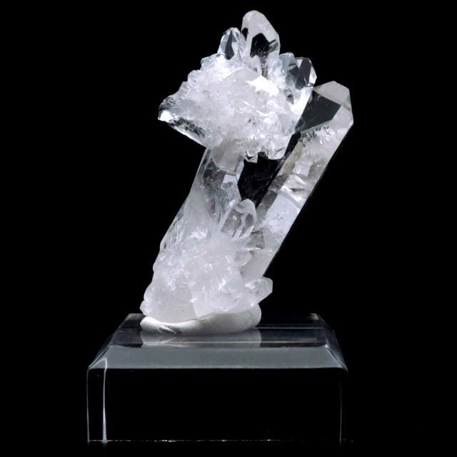 天然 水晶 クラスター ブラジル ゼッカ産 透明感が美しい ゼッカクォーツ 原石 天然石 1点物 パワーストーン ミニサイズ