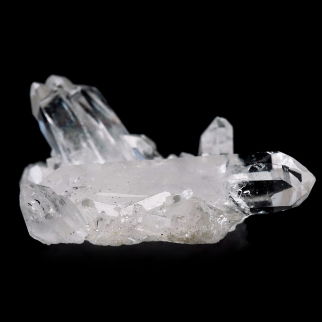 天然 水晶 クラスター ブラジル ゼッカ産 透明感が美しい ゼッカクォーツ 原石 天然石 1点物 パワーストーン ミニサイズ