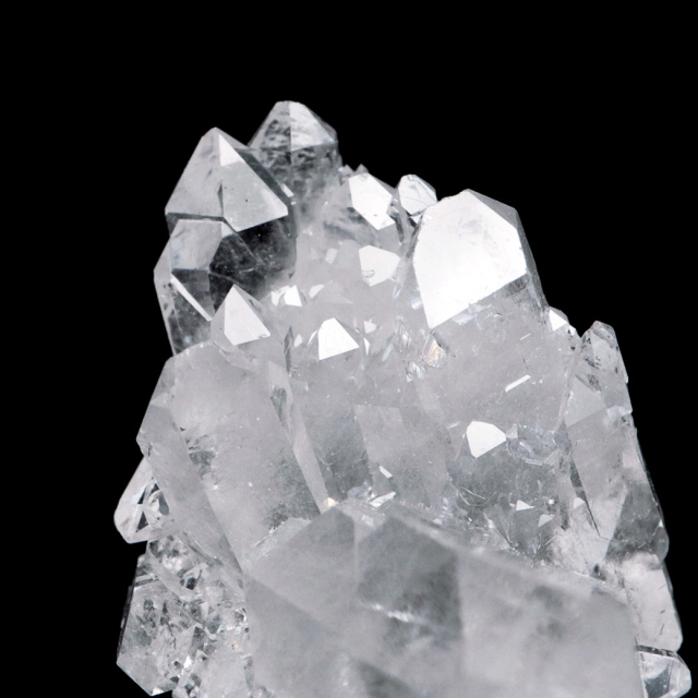 天然 水晶 クラスター ブラジル ゼッカ産 透明感が美しい ゼッカクォーツ 原石 天然石 1点物 パワーストーン ミニサイズ