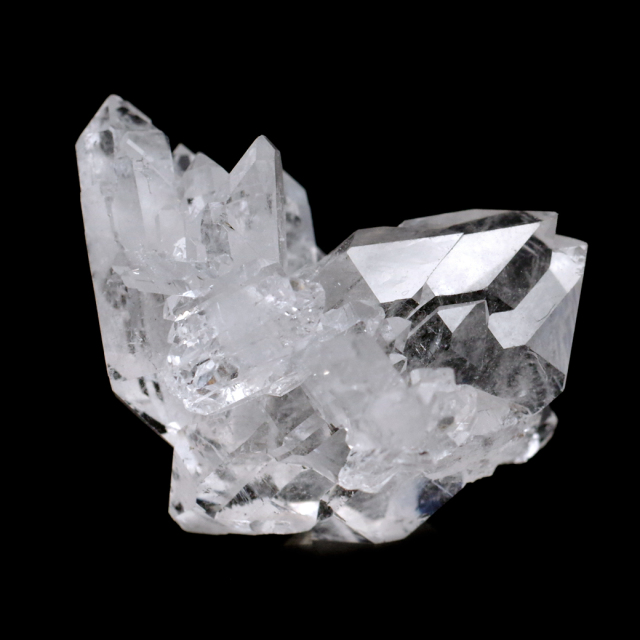 天然 水晶 クラスター ブラジル ゼッカ産 透明感が美しい ゼッカクォーツ 原石 天然石 1点物 パワーストーン ミニサイズ
