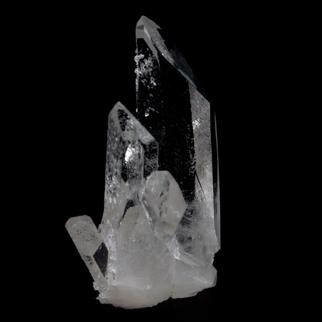 天然 水晶 クラスター ブラジル ゼッカ産 透明感が美しい ゼッカクォーツ 原石 天然石 1点物 パワーストーン ミニサイズ