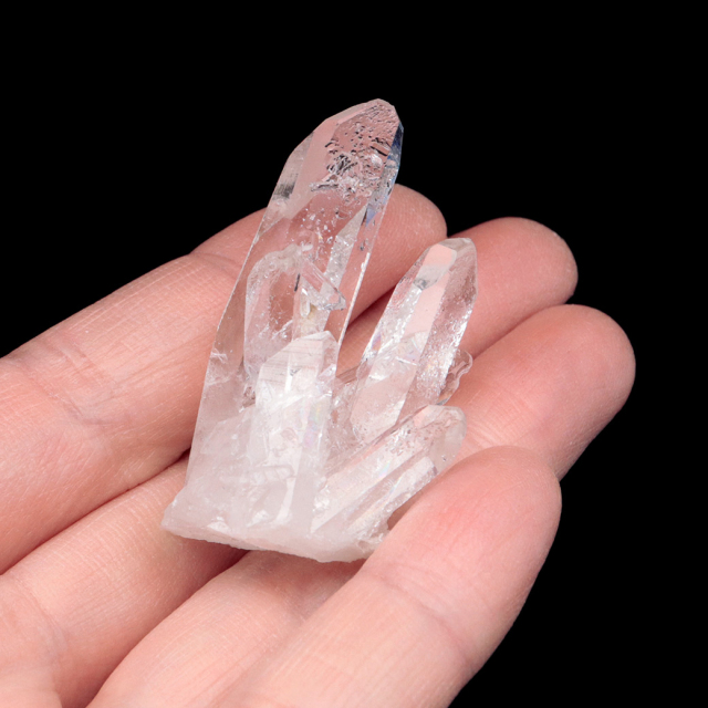 天然 水晶 クラスター ブラジル ゼッカ産 透明感が美しい ゼッカクォーツ 原石 天然石 1点物 パワーストーン ミニサイズ