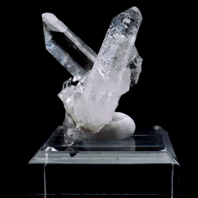 天然 水晶 クラスター ブラジル ゼッカ産 透明感が美しい ゼッカクォーツ 原石 天然石 1点物 パワーストーン ミニサイズ