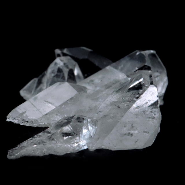 天然 水晶 クラスター ブラジル ゼッカ産 透明感が美しい ゼッカクォーツ 原石 天然石 1点物 パワーストーン ミニサイズ