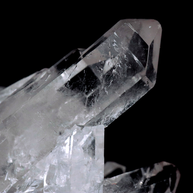 天然 水晶 クラスター ブラジル ゼッカ産 透明感が美しい ゼッカクォーツ 原石 天然石 1点物 パワーストーン ミニサイズ