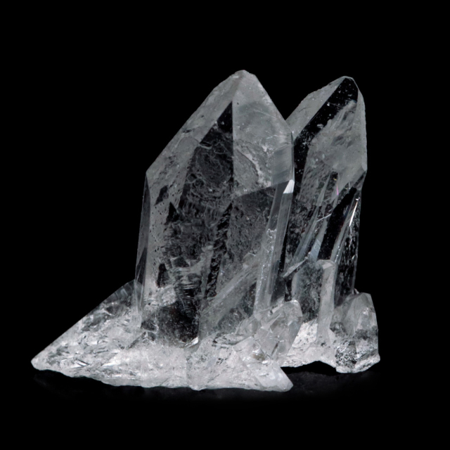 天然 水晶 クラスター ブラジル ゼッカ産 透明感が美しい ゼッカクォーツ 原石 天然石 1点物 パワーストーン ミニサイズ