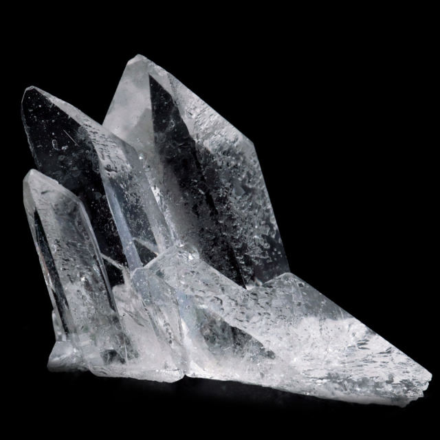 天然 水晶 クラスター ブラジル ゼッカ産 透明感が美しい ゼッカクォーツ 原石 天然石 1点物 パワーストーン ミニサイズ