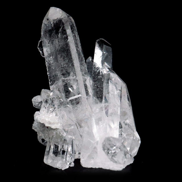 天然 水晶 クラスター ブラジル ゼッカ産 透明感が美しい ゼッカクォーツ 原石 天然石 1点物 パワーストーン ミニサイズ