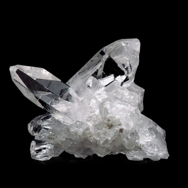 天然 水晶 クラスター ブラジル ゼッカ産 透明感が美しい ゼッカクォーツ 原石 天然石 1点物 パワーストーン ミニサイズ