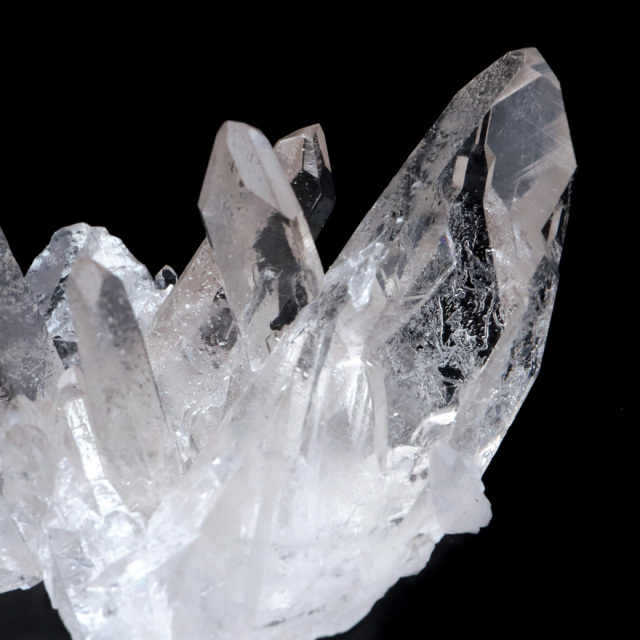 天然 水晶 クラスター ブラジル ゼッカ産 透明感が美しい ゼッカクォーツ 原石 天然石 1点物 パワーストーン