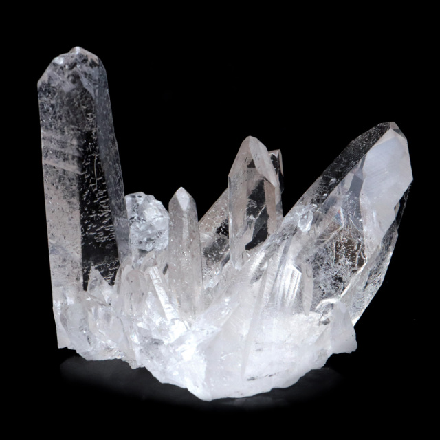 天然 水晶 クラスター ブラジル ゼッカ産 透明感が美しい ゼッカクォーツ 原石 天然石 1点物 パワーストーン