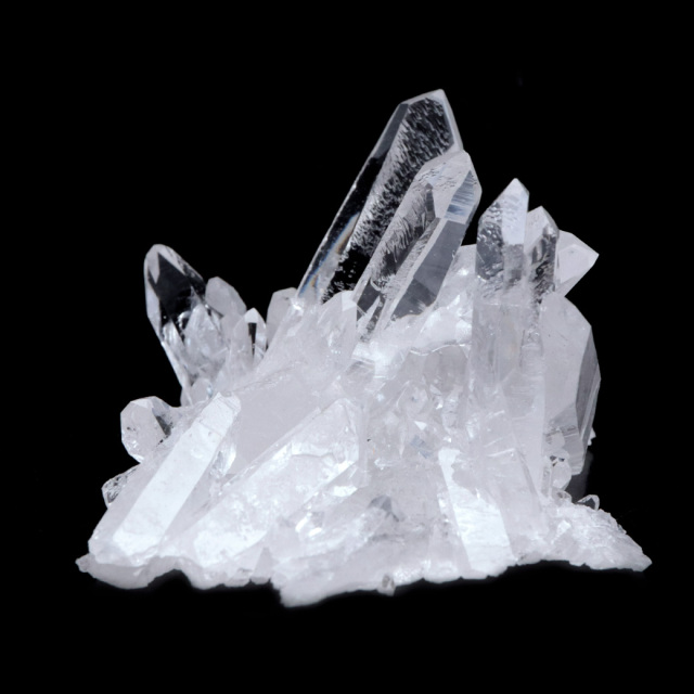 天然 水晶 クラスター ブラジル ゼッカ産 透明感が美しい ゼッカクォーツ 原石 天然石 1点物 パワーストーン