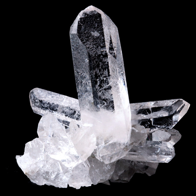 天然 水晶 クラスター 114g ブラジル ゼッカ産 透明感が美しい ゼッカクォーツ 原石 天然石 1点物 パワーストーン クリスタル