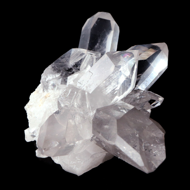 天然 水晶 クラスター 101g ブラジル ゼッカ産 透明感が美しい ゼッカクォーツ 原石 天然石 1点物 パワーストーン クリスタル
