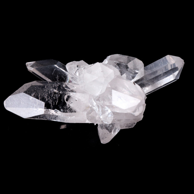 天然 水晶 クラスター 101g ブラジル ゼッカ産 透明感が美しい ゼッカクォーツ 原石 天然石 1点物 パワーストーン クリスタル