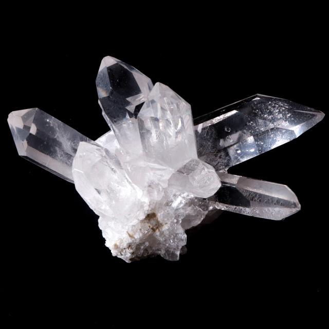 天然 水晶 クラスター 101g ブラジル ゼッカ産 透明感が美しい ゼッカクォーツ 原石 天然石 1点物 パワーストーン クリスタル