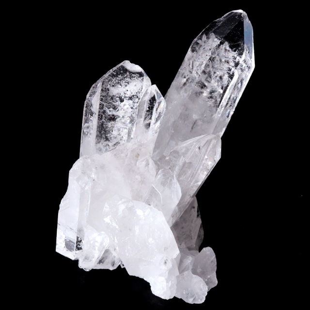 天然 水晶 クラスター 133g ブラジル ゼッカ産 透明感が美しい ゼッカクォーツ 原石 天然石 1点物 パワーストーン クリスタル