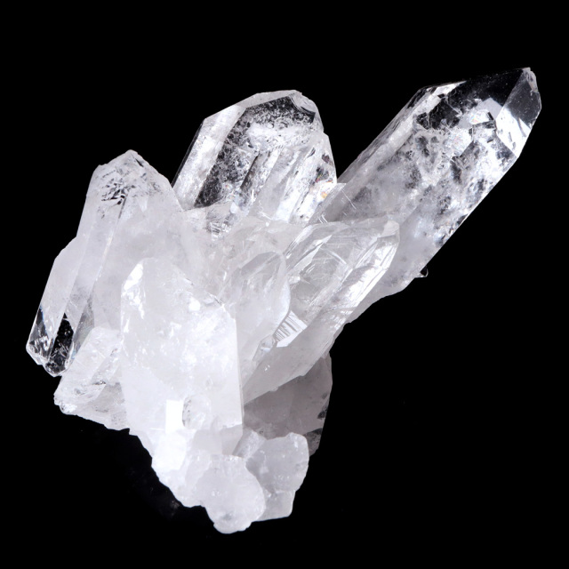 天然 水晶 クラスター 133g ブラジル ゼッカ産 透明感が美しい ゼッカクォーツ 原石 天然石 1点物 パワーストーン クリスタル