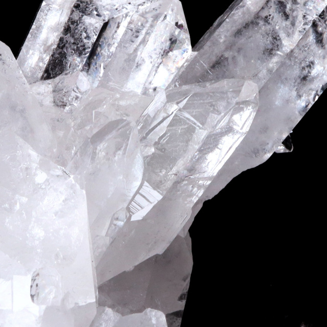 天然 水晶 クラスター 133g ブラジル ゼッカ産 透明感が美しい ゼッカクォーツ 原石 天然石 1点物 パワーストーン クリスタル