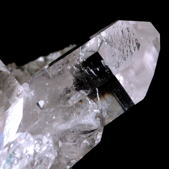 天然 水晶 クラスター 51g ブラジル ゼッカ産 透明感が美しい ゼッカクォーツ 原石 天然石 1点物 パワーストーン クリスタル