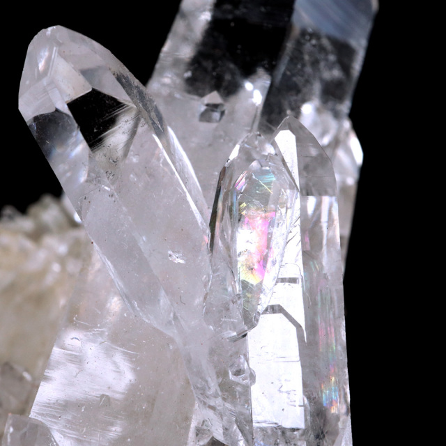 天然 水晶 クラスター 51g ブラジル ゼッカ産 透明感が美しい ゼッカクォーツ 原石 天然石 1点物 パワーストーン クリスタル
