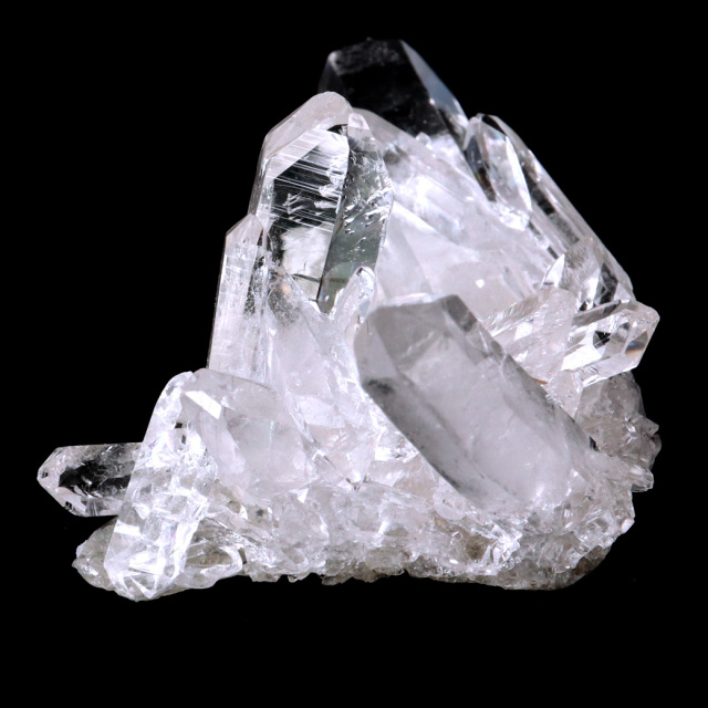 天然 水晶 クラスター 51g ブラジル ゼッカ産 透明感が美しい ゼッカクォーツ 原石 天然石 1点物 パワーストーン クリスタル