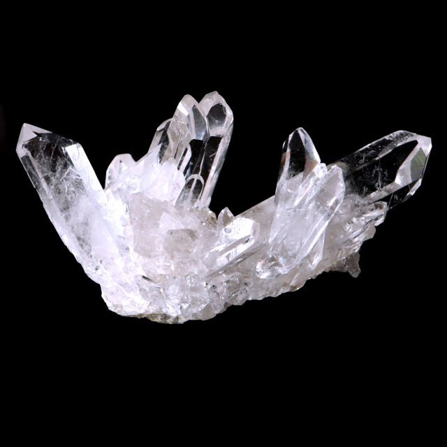 天然 水晶 クラスター 51g ブラジル ゼッカ産 透明感が美しい ゼッカクォーツ 原石 天然石 1点物 パワーストーン クリスタル