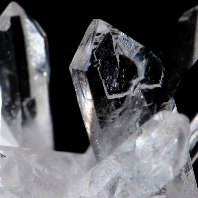 天然 水晶 クラスター ミニ ブラジル ゼッカ産 透明感が美しい ゼッカクォーツ 原石 天然石 1点物 パワーストーン クリスタル