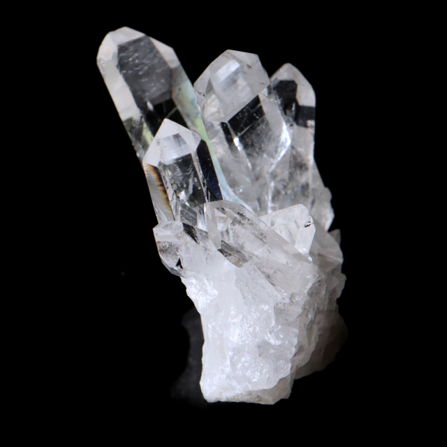 天然 水晶 クラスター ミニ ブラジル ゼッカ産 透明感が美しい ゼッカクォーツ 原石 天然石 1点物 パワーストーン クリスタル
