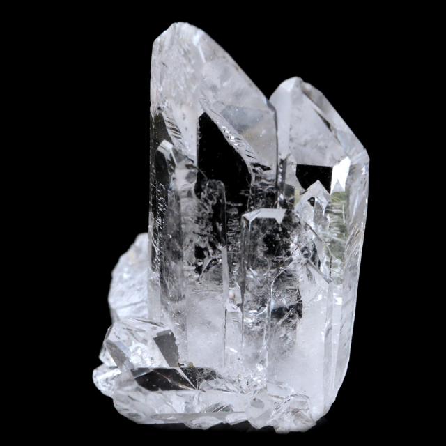天然 水晶 クラスター ミニ ブラジル ゼッカ産 透明感が美しい ゼッカクォーツ 原石 天然石 1点物 パワーストーン クリスタル