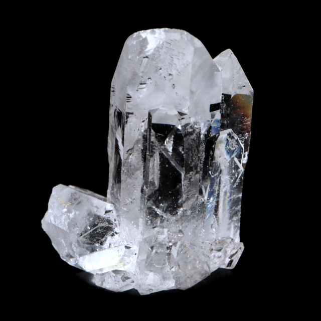 天然 水晶 クラスター ミニ ブラジル ゼッカ産 透明感が美しい ゼッカクォーツ 原石 天然石 1点物 パワーストーン クリスタル