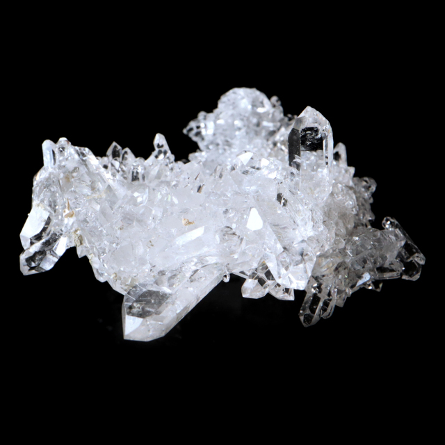 天然 水晶 クラスター ミニ ブラジル ゼッカ産 透明感が美しい ゼッカクォーツ 原石 天然石 1点物 パワーストーン クリスタル