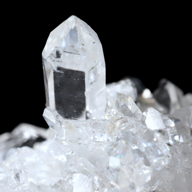 天然 水晶 クラスター ミニ ブラジル ゼッカ産 透明感が美しい ゼッカクォーツ 原石 天然石 1点物 パワーストーン クリスタル