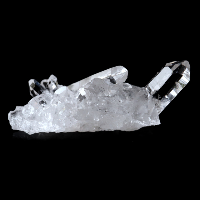 天然 水晶 クラスター ミニ ブラジル ゼッカ産 透明感が美しい ゼッカクォーツ 原石 天然石 1点物 パワーストーン クリスタル