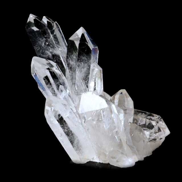 天然 水晶 クラスター ミニ ブラジル ゼッカ産 透明感が美しい ゼッカクォーツ 原石 天然石 1点物 パワーストーン クリスタル
