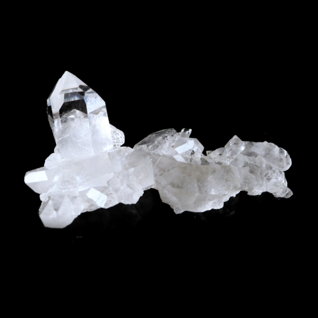 天然 水晶 クラスター ミニ ブラジル ゼッカ産 透明感が美しい ゼッカクォーツ 原石 天然石 1点物 パワーストーン クリスタル